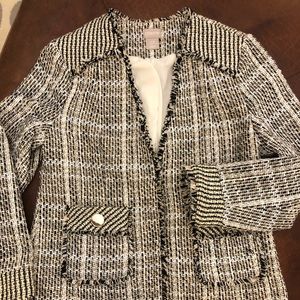 Chico’s Tweed Jacket Jackie O style